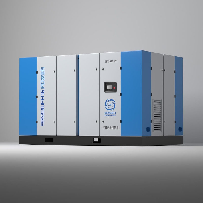 Compresseur à vis à deux étages à aimant permanent IP65 Horizontal 380V / 50hz