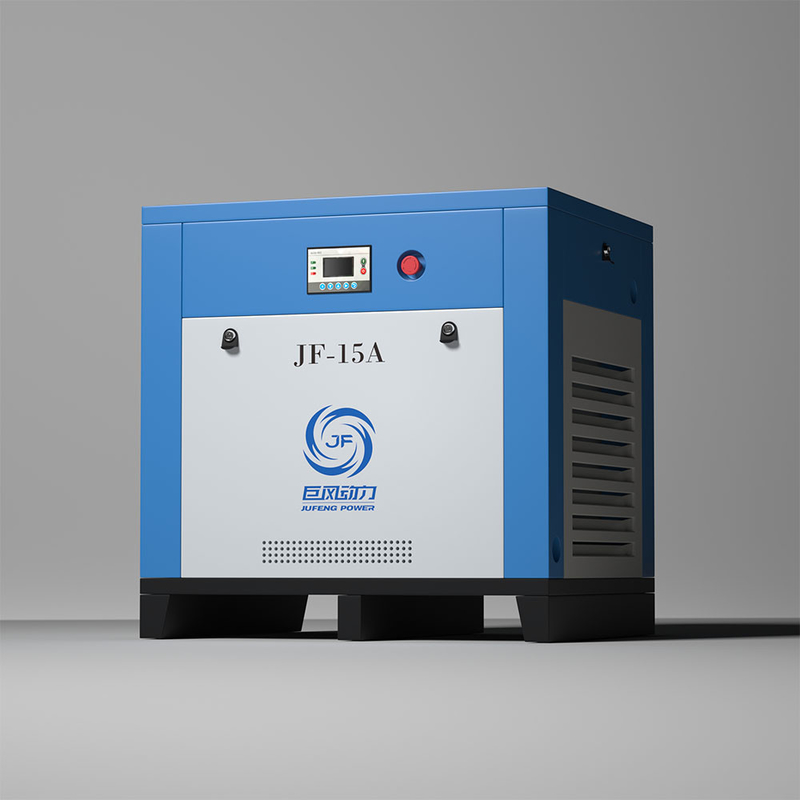 JF-15A 11kw de puissance à fréquence fixe à vitesse fixe Compresseur d'air à vis avec électricité 380V / 3pH / 50Hz