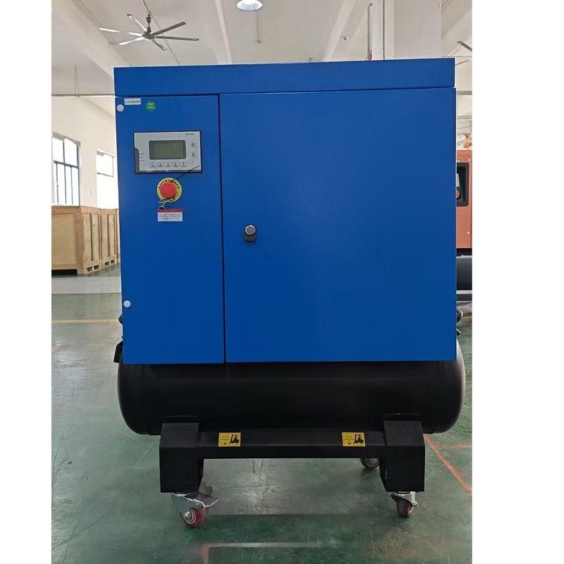 Compresseur d'air à vis à aimant permanent monophasique 220v/380v équipé d'un contrôleur intelligent JD-10AT pour un fonctionnement facile