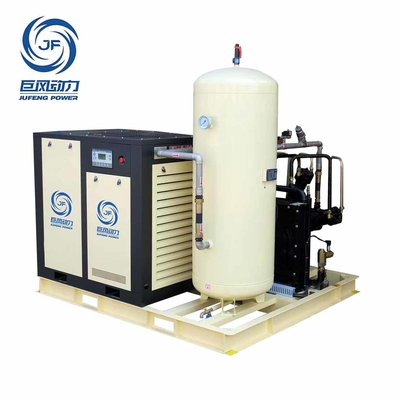 Compresseur d'air à vis rotative à haute pression moyenne pour l'industrie 1380-1280kg Capacité de déplacement 4-12 m3/min
